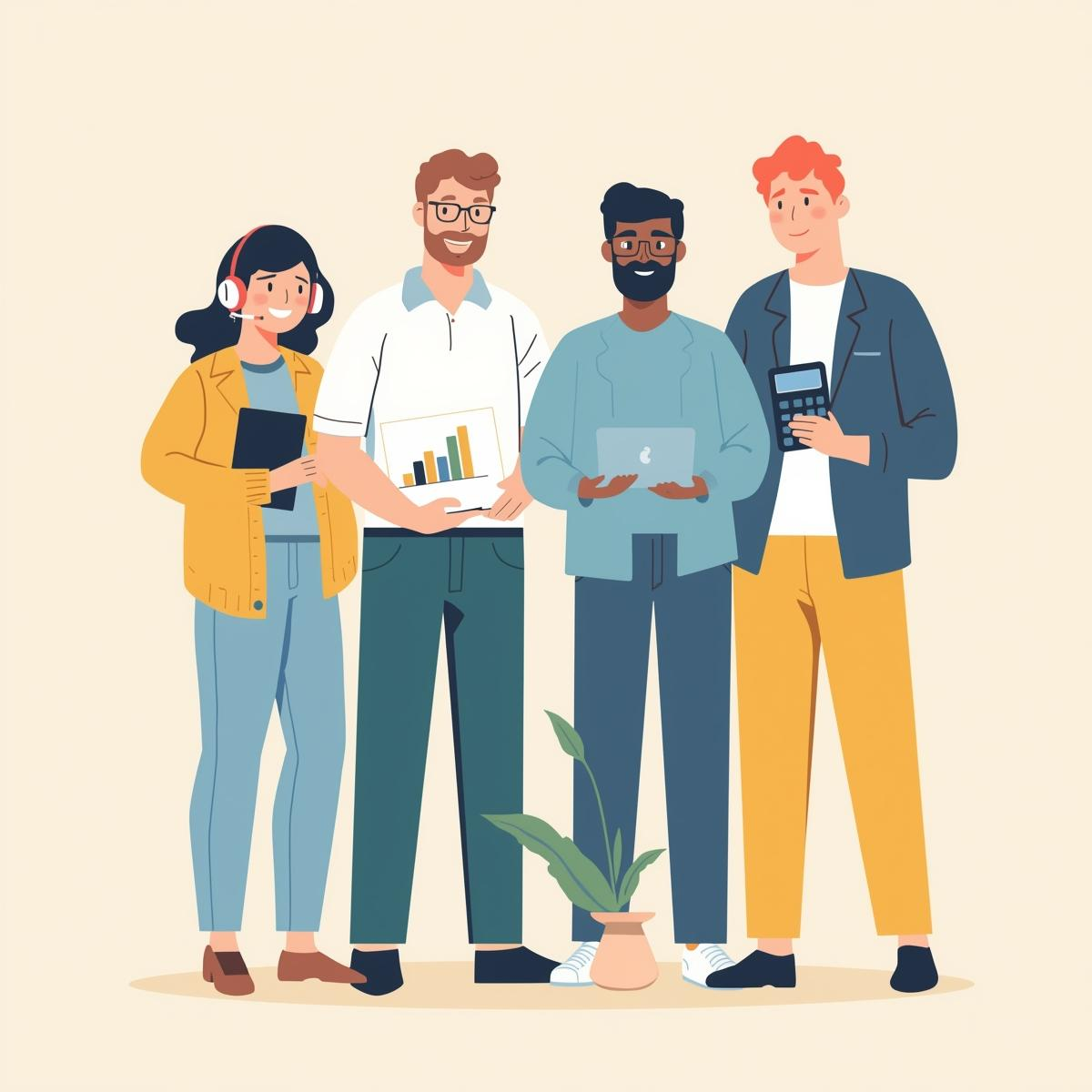 Equipo multidisciplinario en acción